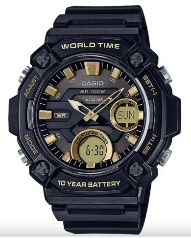 Orologio CASIO OVERSIZE 10 YEAR BATTERY Uomo