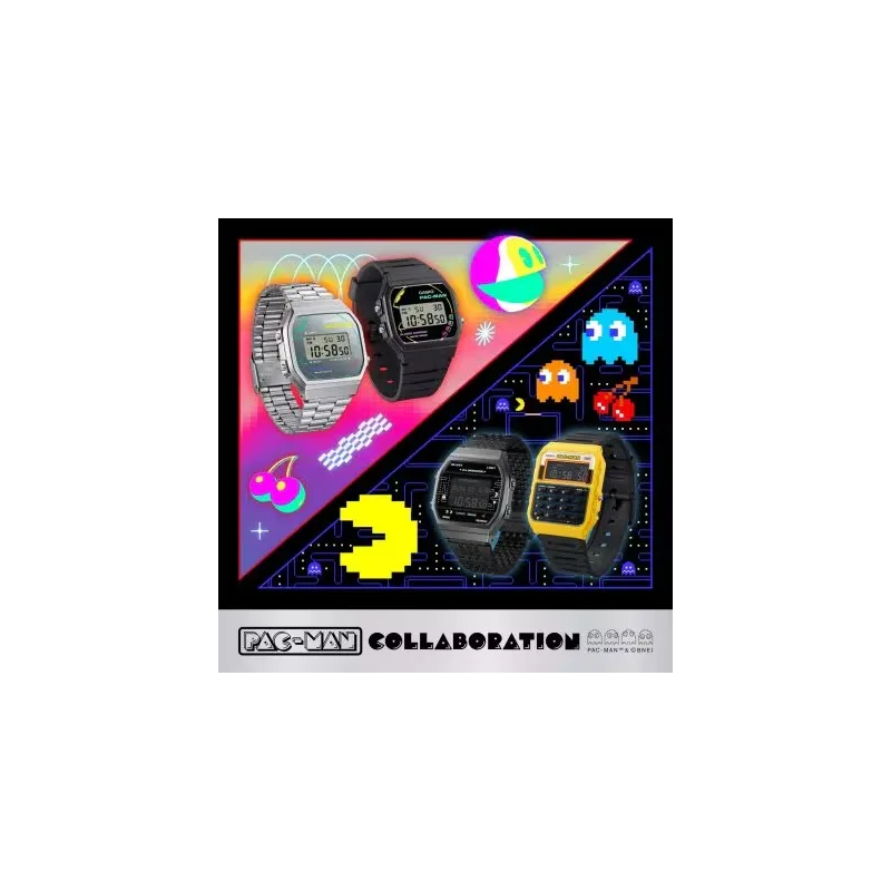 Orologio CASIO VINTAGE F-91 - PACMAN Series Limited Edition Unisex