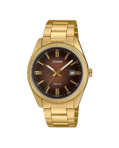 Orologio CASIO COLLECTION DATE, GOLD - BRONZE Uomo
