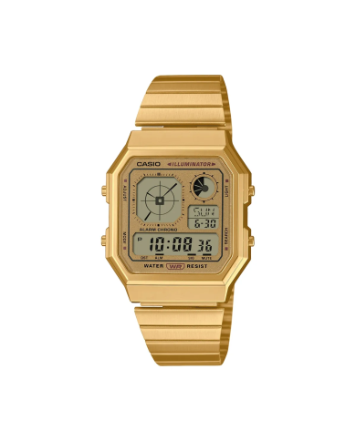 Orologio CASIO VINTAGE RETRO FUTURE EDGY COLLECTION - FULL GOLD Unisex