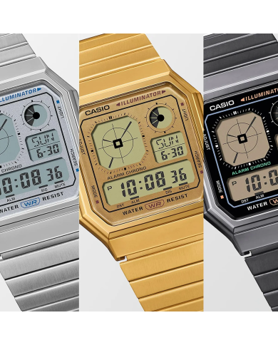 Orologio CASIO VINTAGE RETRO FUTURE EDGY COLLECTION - FULL GOLD Unisex