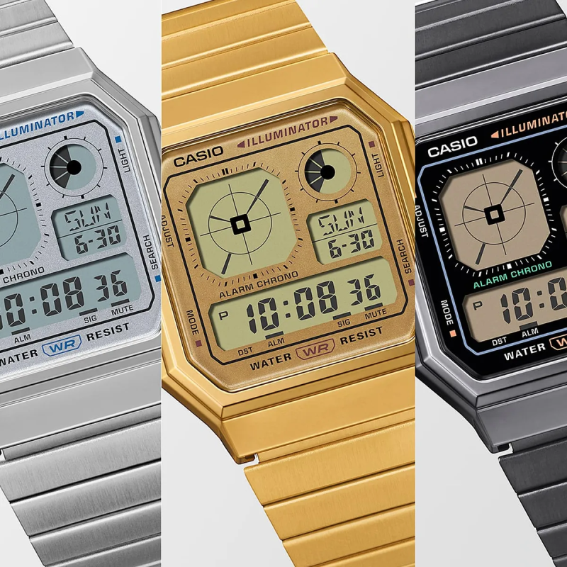 Orologio CASIO VINTAGE RETRO FUTURE EDGY COLLECTION - FULL GOLD Unisex