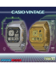 Orologio CASIO VINTAGE RETRO FUTURE EDGY COLLECTION - FULL GOLD Unisex