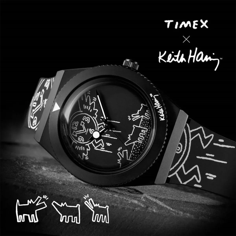 Orologio TIMEX Q X KEITH HARING Special Edt. Uomo
