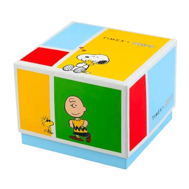 Orologio TIMEX PEANUTS COLLECTION - THE WATERBURY - Snoopy Woodstock Ice Skating - Special Pack Unisex