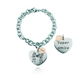 Bracciale Catena rolò, acciaio – Super Amica