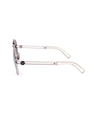 OCCHIALI DA SOLE UOMO PHILIPP PLEIN SUNGLASSES SPP048M SHINY PALLADIUM