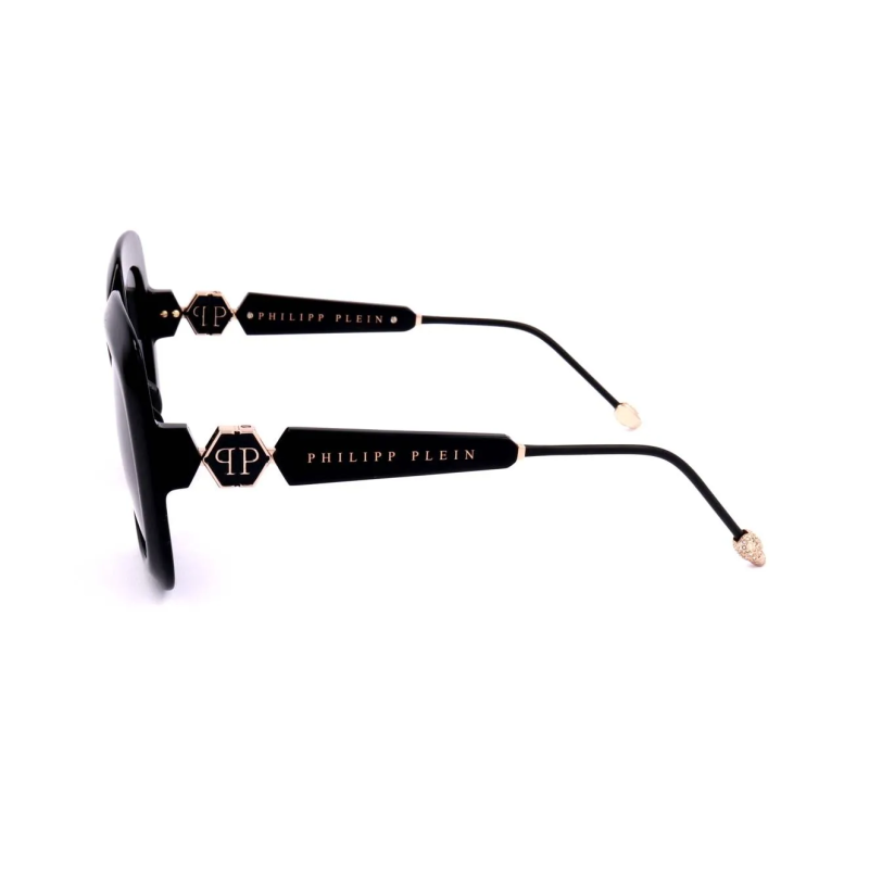 OCCHIALI DA SOLE UOMO PHILIPP PLEIN SUNGLASSES SPP065S SHINY NIGHT BLUE