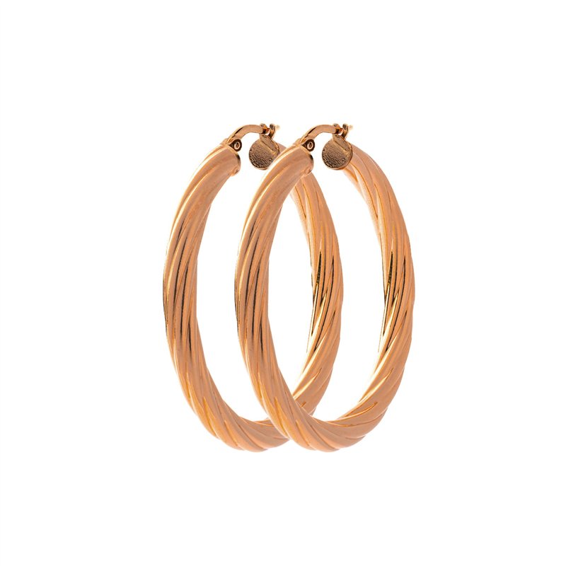 Orecchini Cerchi Torchon