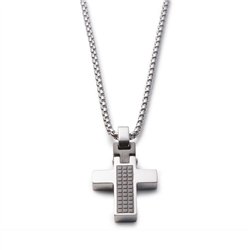Collana uomo con croce