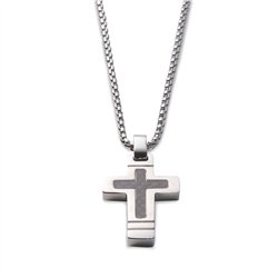 Collana uomo con croce