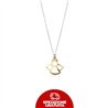 Collana con ciondolo in oro a forma di angioletto