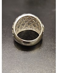 Anello a Fascia in Oro Bianco 18 Carati