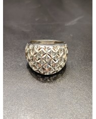 Anello a Fascia in Oro Bianco 18 Carati