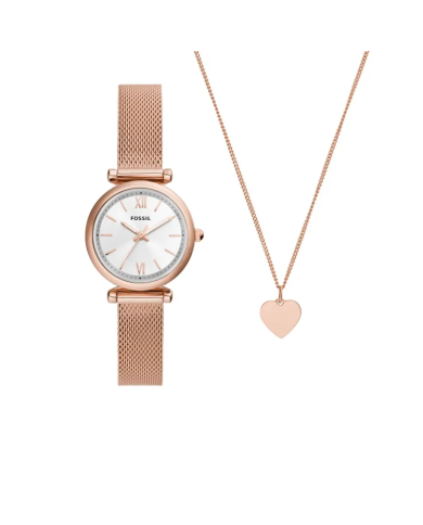 Orologio FOSSIL CARLIE Set + necklace Donna