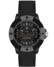 Orologio LIGHT TIME POKER - All Black Uomo