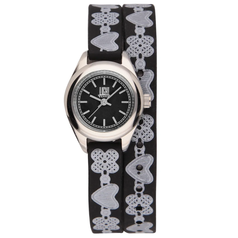 Orologio LIGHT TIME ROCOCO - Black Donna