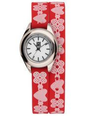 Orologio LIGHT TIME ROCOCO - Red Donna