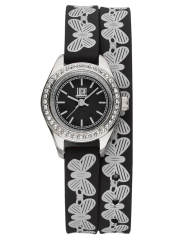 Orologio LIGHT TIME ROCOCO - Black Strass Donna