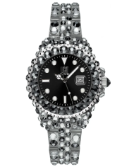 Orologio LIGHT TIME MEDITERRANEO - Full Strass / Black Donna