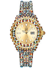 Orologio LIGHT TIME MEDITERRANEO - Full Strass / Gold Donna