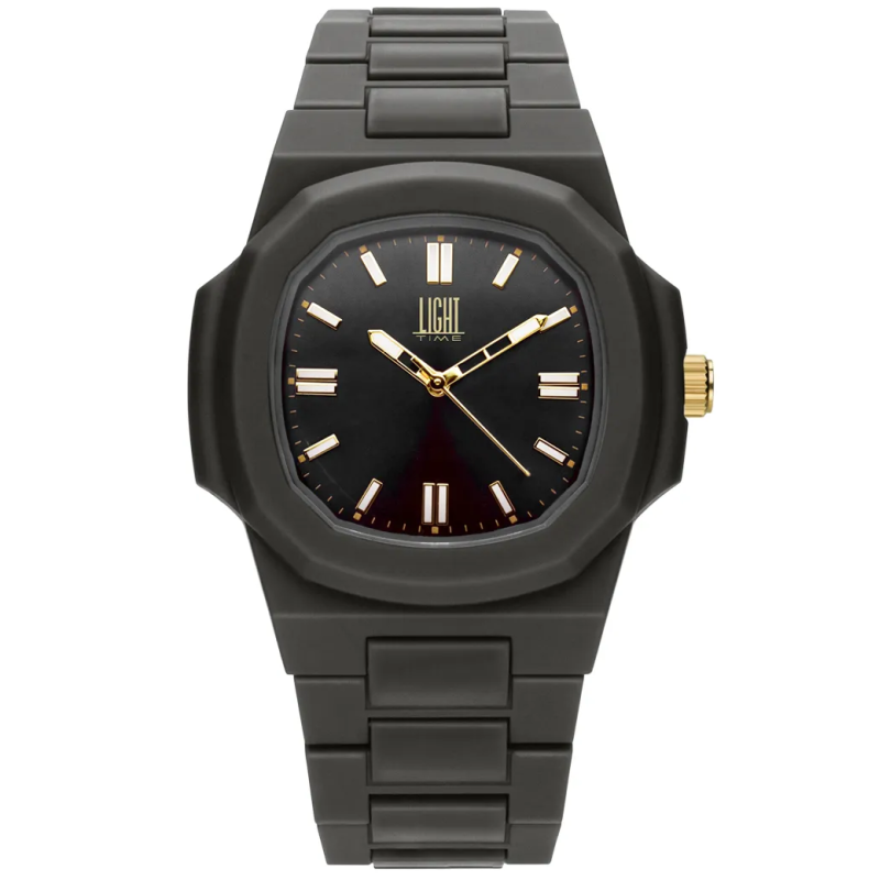 Orologio LIGHT TIME VELVET NAUTILUS - Black Uomo