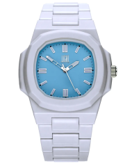 Orologio LIGHT TIME VELVET NAUTILUS - Light Blue Uomo