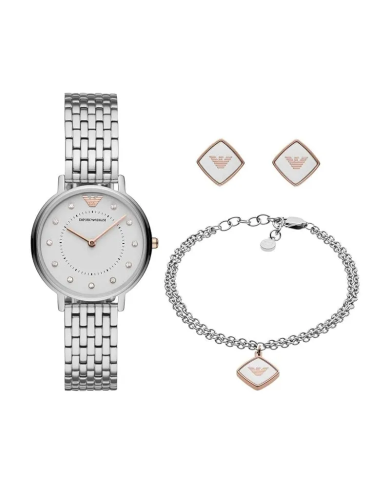 Orologio EMPORIO ARMANI KAPPA Special Pack + Bracelet and Earrings Donna
