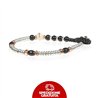 Bracciale Gerba Mon Amour Argento e Onice nero