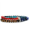 Bracciale Stone Colors Double Lapis Afgano Sodalite Argento