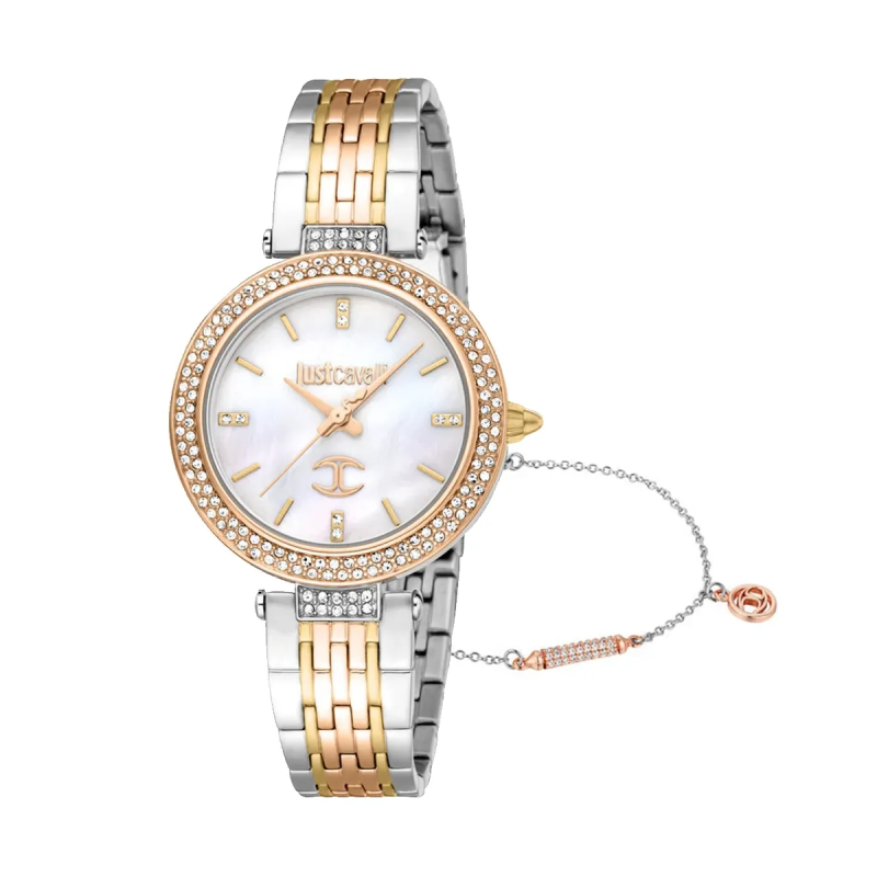 Orologio JUST CAVALLI GLAM CHIC Special Pack + Bracelet Donna
