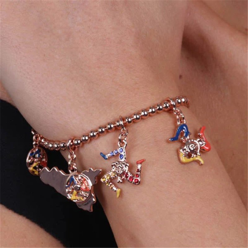 Bracciale in Metallo con Sicilia centrale e due trinacria