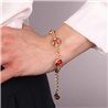 Bracciale in Metallo con maiolica