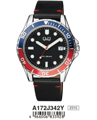 Orologio Q&Q GENT DATE Uomo