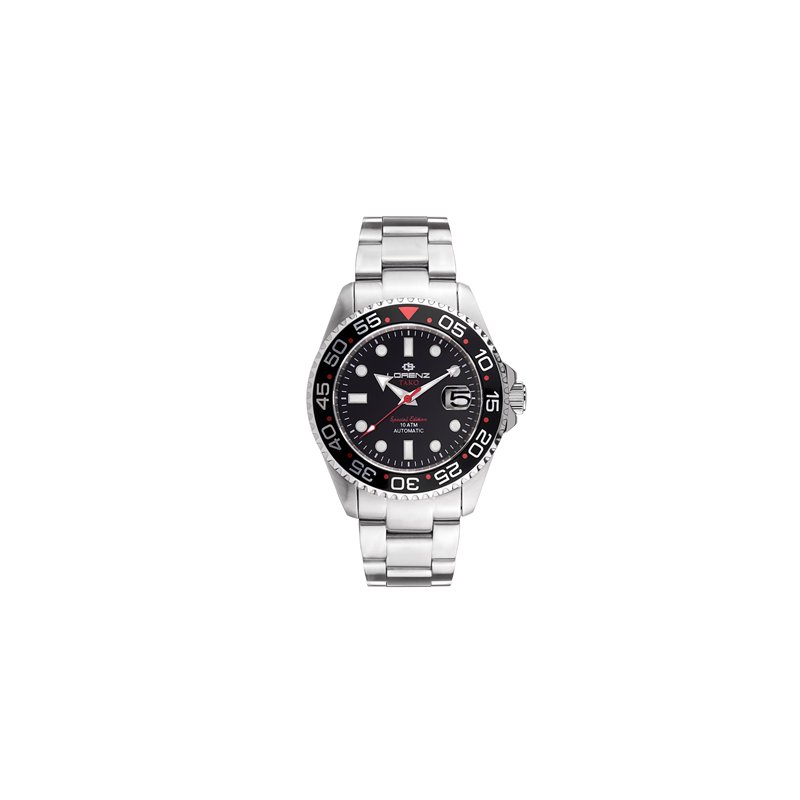 OROLOGIO LORENZ  SPECIAL TAKO NERO-ROSSO