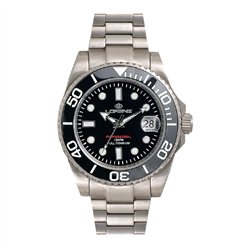 OROLOGIO LORENZ TITANIO DIVER NERO