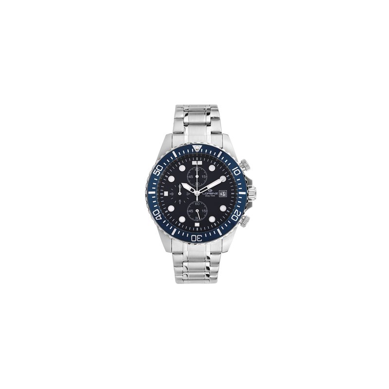 OROLOGIO LORENZ EASY TIME CRONO SPORT BLU