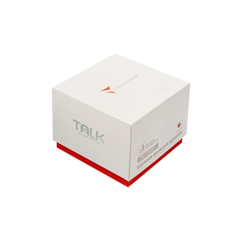 Smartwatch Talk Cassa blu Cinturino Silicone Blu