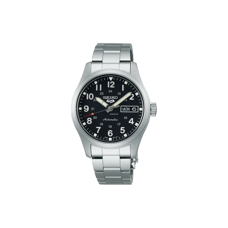 Orologio SEIKO 5 SPORTS AUTOMATIC DAY & DATE - BLACK Donna