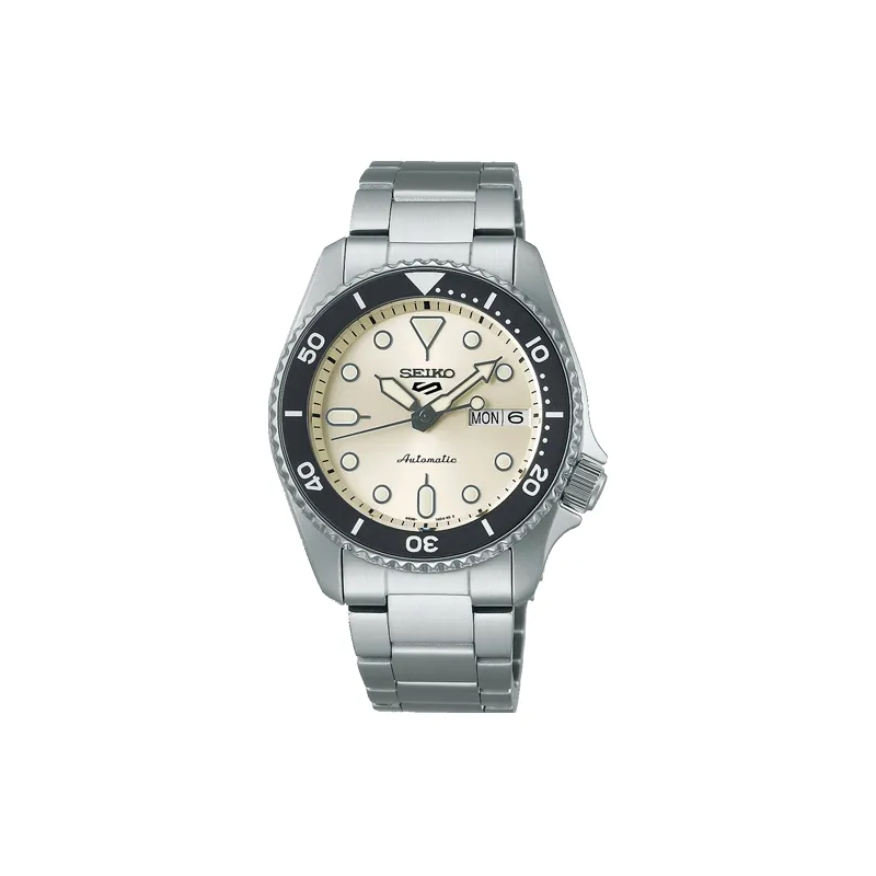 Orologio SEIKO 5 SPORTS AUTOMATIC DAY & DATE - CREAM Uomo