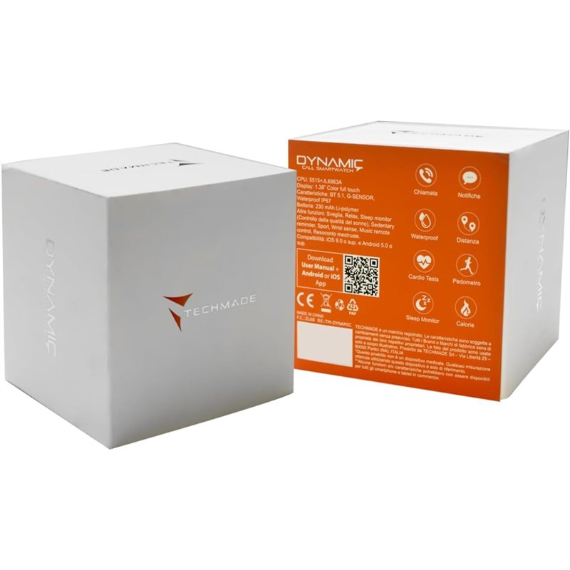 Smartwatch Dynamic Colore Argento