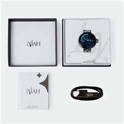 Smartwatch Lyra - Collezione Niah - Maglia Classica Metallica Silver