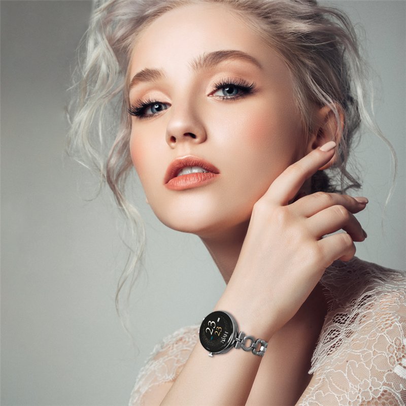 Smartwatch Lyra - Collezione Niah - Maglia Classica Metallica Silver