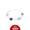 Bracciale Laguna Blu acqua, blu mare e blu