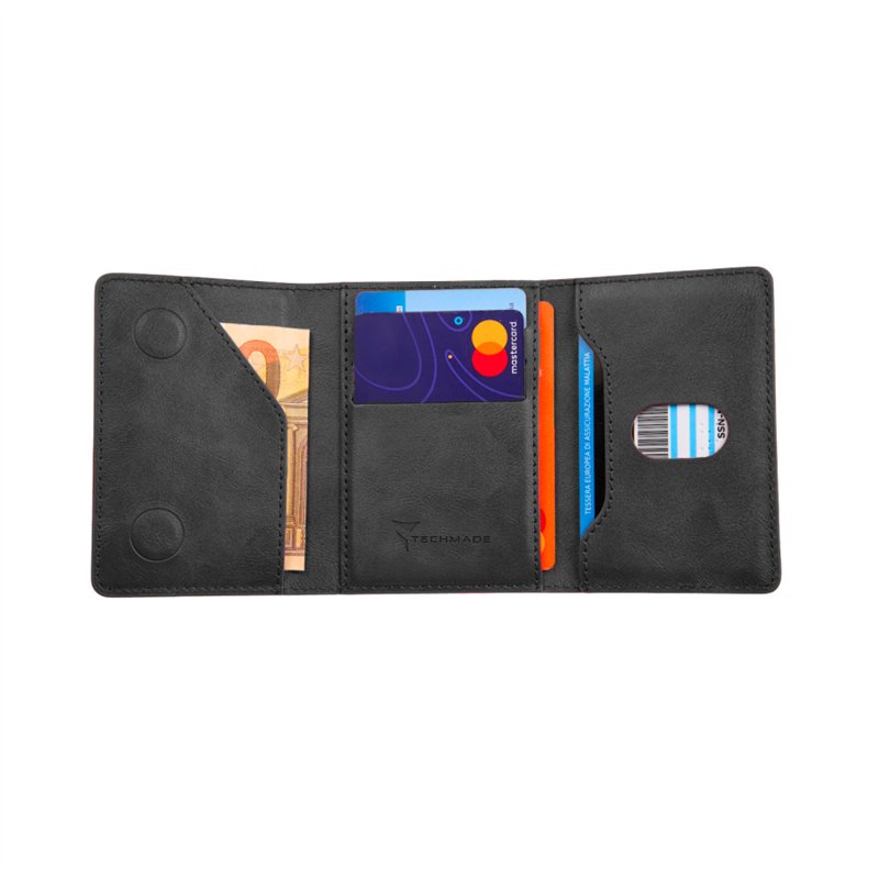 Smartwatch Glam con Intelligenza Artificiale - Bundle Pack - Cassa Gold Rose & Cinturino Metal / Portafogli Black