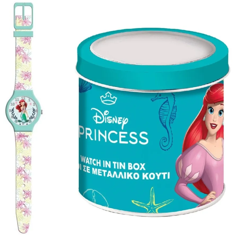 Orologio DISNEY KID WATCH LITTLE MARMAID - Tin Box Bambino