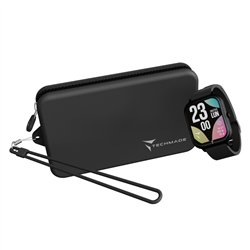 Smartwatch Glow con pochette abbinata - colore nero
