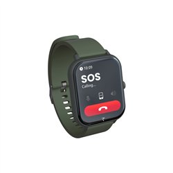 Smartwatch Glow con pochette abbinata - colore verde scuro