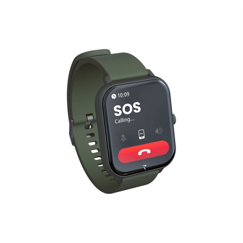 Smartwatch Glow con pochette abbinata - colore verde scuro