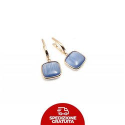 Orecchini Laguna Blu lavanda